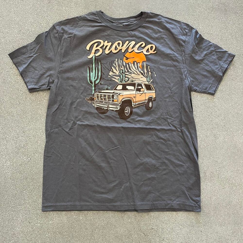 Ford Bronco Desert Graphic Mens Tee T-shirt New Size Small New